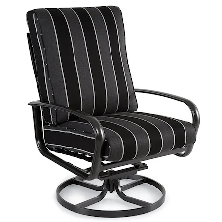 Swivel Tilt Lounge Chair w/ Metal Base